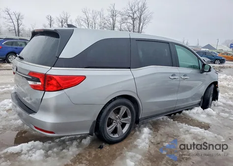 2023 Honda Odyssey Ex из США, поврежденный, VIN 5FNRL6H51PB078137